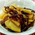 ♡chaco♡'s cooksnap of when they made ほっこりジャガイモ・ぜんまいの煮物.