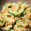 まるほまる's cooksnap of when they made ゴーヤの梅ごま和え.