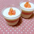 niko_'s cooksnap of when they made 桃１個で4人分！　簡単ムース.