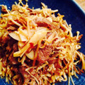 kaokaofood's cooksnap of when they made 牛肉とえのきのスタミナ炒め.
