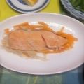 アルカママ's cooksnap of when they made レンジで簡単！！鮭のワイン蒸し.