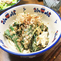 YUKIKI☆'s cooksnap of when they made 胡瓜とオクラの白和え.