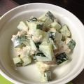ゆうさい's cooksnap of when they made ツナマヨきゅうり.