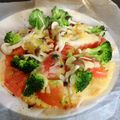 ひまりんりん☆'s cooksnap of when they made 糖質制限 大豆粉のクリスピーピザ☆.