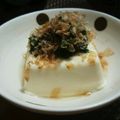 しょみ一's cooksnap of when they made おつまみに☆モロヘイヤと鰹節の冷奴.