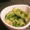 しょみ一's cooksnap of when they made 夏にさっぱり梅肉できゅうりのサラダ！.