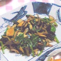 HappyMd's cooksnap of when they made ほうれん草ときのこの柚子こしょう炒め.