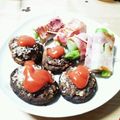 erua's cooksnap of when they made 椎茸の肉詰め★.