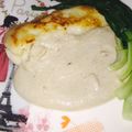 RURUuu's cooksnap of when they made 鱈のムニエルある物でヴァンブラン風ソース.