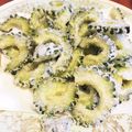 uketoru's cooksnap of when they made 手が止まらないゴーヤチップ.