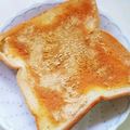 taako1552's cooksnap of when they made 何もないときに！きなこトースト♪.