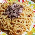 bamana52's cooksnap of when they made 簡単♡ツナマヨパスタ.