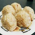 ☆めぇ☆ﾐ's cooksnap of when they made 美肌効果あり!?☆すりごまおにぎり.