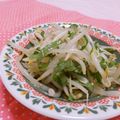 赤い電話's cooksnap of when they made もやしと青じそのさっぱりナムル.