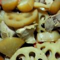 クックZ80X50☆'s cooksnap of when they made レンコンと豚肉のウマ辛煮.