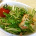ナベサチ's cooksnap of when they made 水菜とカニカマのサラダ.