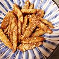 ringococoa's cooksnap of when they made ゴボウの甘辛揚げ.