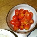 mokun's cooksnap of when they made ミニトマトとしょうがのキムチ.