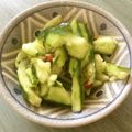 いお。's cooksnap of when they made ５分で完成♪叩きキュウリの中華風浅漬け.