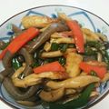 あけミルキー's cooksnap of when they made しめじとちくわの煮物.