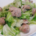 のんこ's cooksnap of when they made 鶏モモとキャベツのゆず胡椒炒め.