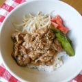 おひさまさみ's cooksnap of when they made 夏バテ解消✿さっぱり極旨スタミナ丼.