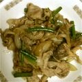 うららか３'s cooksnap of when they made 豚バラと舞茸のオイスターソース炒め.