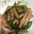 alpacachan's cooksnap of when they made *弁当おかず*ピーマンの砂糖醤油炒め.