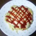 S's cooksnap of when they made 食物繊維たっぷり♪炒りキャベツの卵寄せ♪.