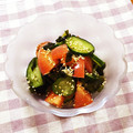 とこきち's cooksnap of when they made ✿簡単✿トマト＆わかめの酢の物.