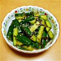 max4995's cooksnap of when they made 簡単！やみつききゅうり 居酒屋風.