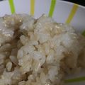 ムキ子's cooksnap of when they made ☆炊飯器で玄米＆もち米ミックス炊き☆.
