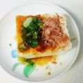 taako1552's cooksnap of when they made 冷奴のねぎおかかのせ.