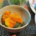 ワインパープル's cooksnap of when they made レンジでかぼちゃ煮付け.