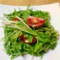 xxxxfourx's cooksnap of when they made 春菊とトマトのやみつきアジアンサラダ♪.