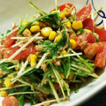 やむにゃん's cooksnap of when they made 水菜とトマトの簡単サラダ☆.