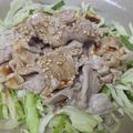 みわさー's cooksnap of when they made うまい!!ニンニクの豚しゃぶ☆サラダ.