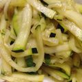 鈴木's cooksnap of when they made 冷やして美味しい！ズッキーニの梅和え.