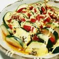 クックU8XZ6O☆'s cooksnap of when they made ズッキーニとトマトのチーズ焼き♪.