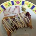 ラクラクダ's cooksnap of when they made たこトースト.