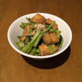 charlie42☆'s cooksnap of when they made ☆小松菜と油揚げの炒めもの.