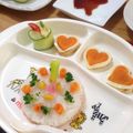 junjun104's cooksnap of when they made デコレーション風ごはん♪☆離乳食.