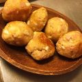 komugiko4's cooksnap of when they made はんぺん卵ツナソーセージだんご♡.