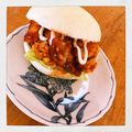 komugiko4's cooksnap of when they made お家deチキンケチャたまﾊﾞｰｶﾞｰ.