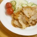 反省堂書店（のぐち）'s cooksnap of when they made めんつゆで超簡単☆豚の生姜焼き.