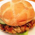 Astorito's cooksnap of when they made ベジタリアン・バーガー.