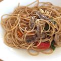 VivianTsai's cooksnap of when they made 焼きさんま♪DE♪和風パスタ.