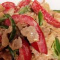 kazupipi's cooksnap of when they made 豚肉と夏野菜のオイスターマヨソテー.