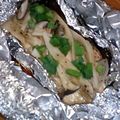 もぐっこり's cooksnap of when they made 簡単♪炊飯器でご飯と一緒にホイル焼き.