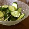 yunaomint's cooksnap of when they made 塩麹　キュウリの漬け物.